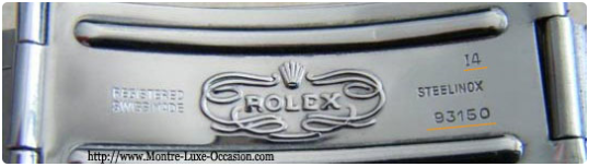 Vintage rolex best sale bracelet chart