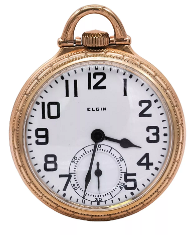 Elgin Gold Pocket Watch